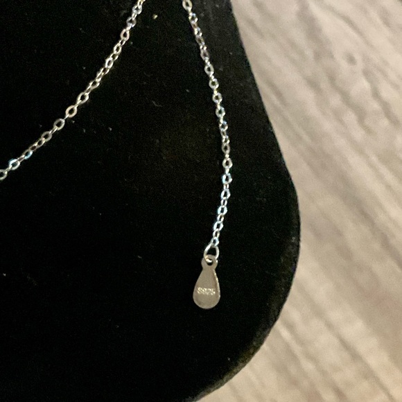 Beautiful Halo Moissanite Pendant - Picture 6 of 6